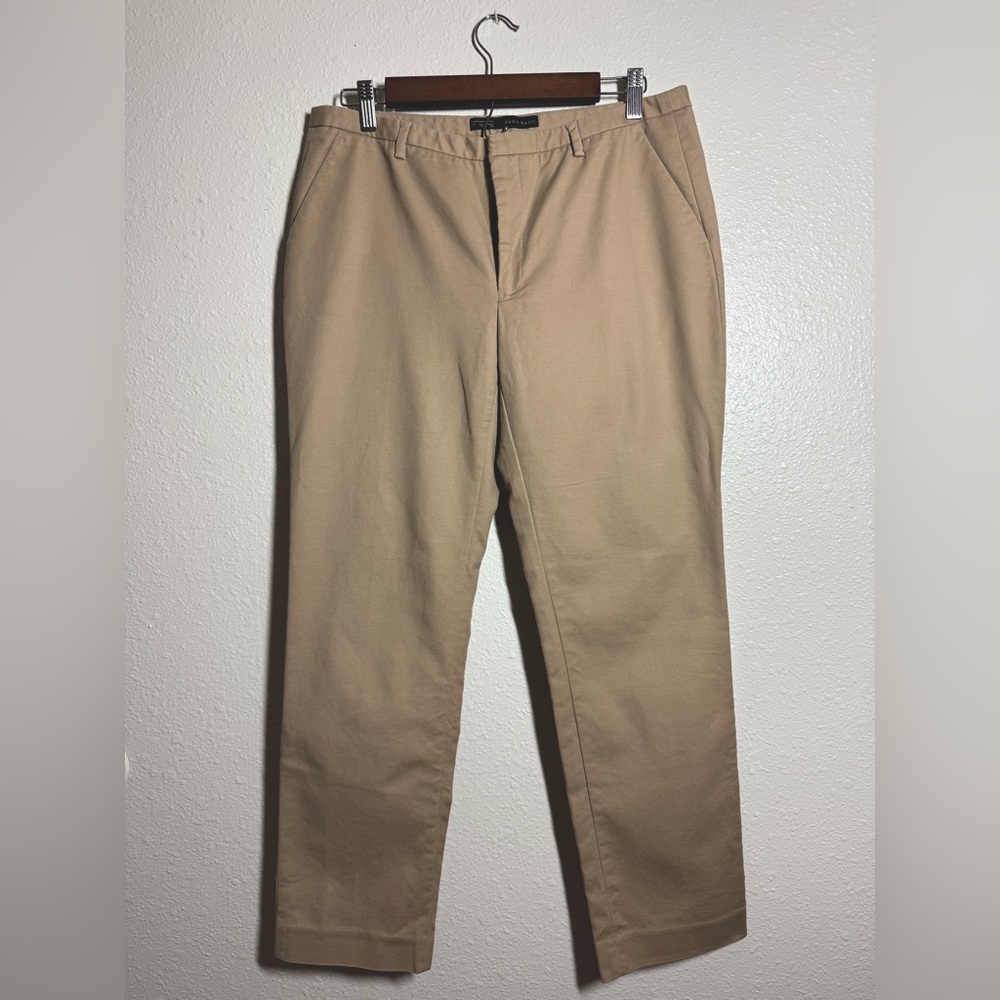 Women’s Zara Tan Casual Pants Size 10